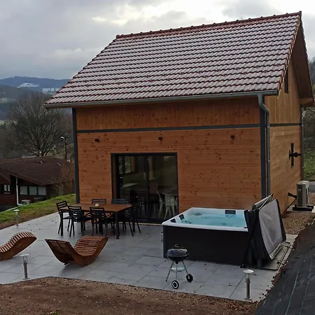 Chalet Le Nid Douillet Avec Jacuzzi Et Sauna Privatifs Laveline